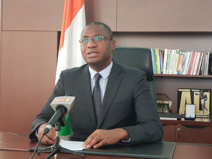 Journée mondiale de la télévision 2020 : Déclaration du Gouvernement lu par Monsieur Sidi Tiémoko TOURE,Ministre de la Communication et des Médias, Porte-parole du Gouvernement